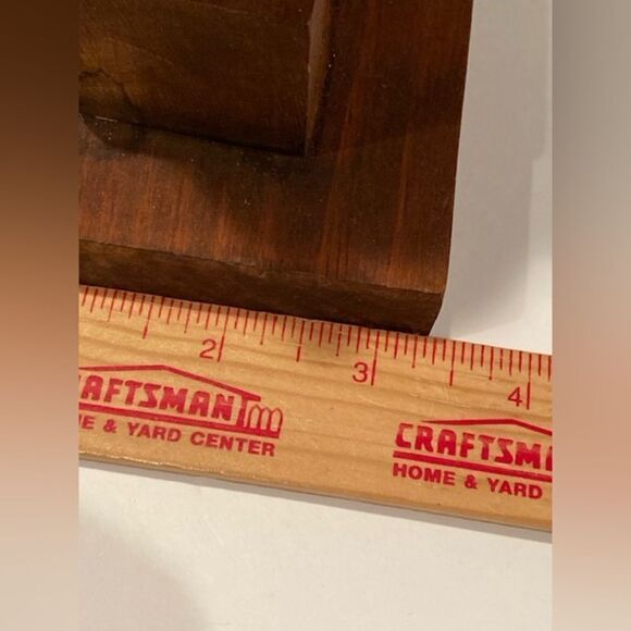 Folk Art Hand Carved Wooden Santa Figurine Whirly Gig Painted Adjustable Arms - Picture 13 of 15